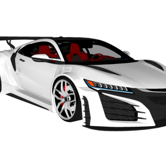 Acura NSX Tuning本田汽车精品模型
